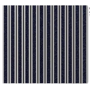Tapis d'entrée aluminium sur mesure avec inserts moquette PLAN A