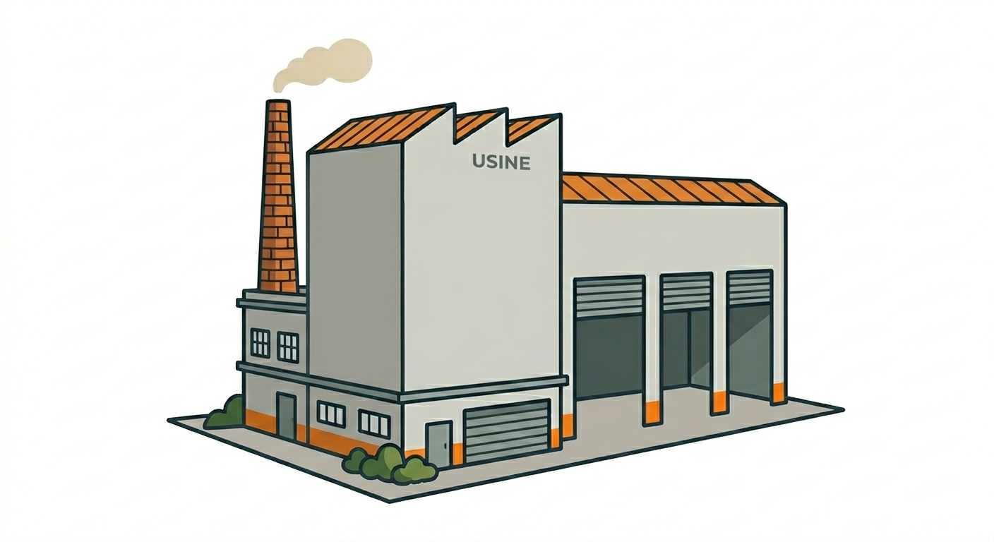 Départ d’usine