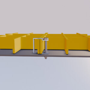 Fixation Type C COBA en acier inoxydable pour assemblage de grilles GRP