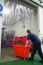 PVC rideau lasniere transparent ()
