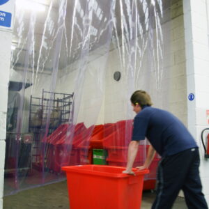 PVC rideau lasniere transparent ()