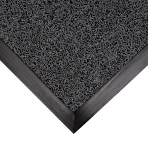 Bords standard tapis spaghetti bordure PVC noir anti trebuchement Nebulasol