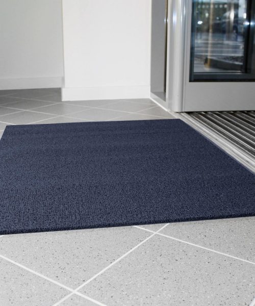 Tapis spaghetti anti saleté Loopermat surface bouclée PVC pose en fosse ou libre Nebulasol