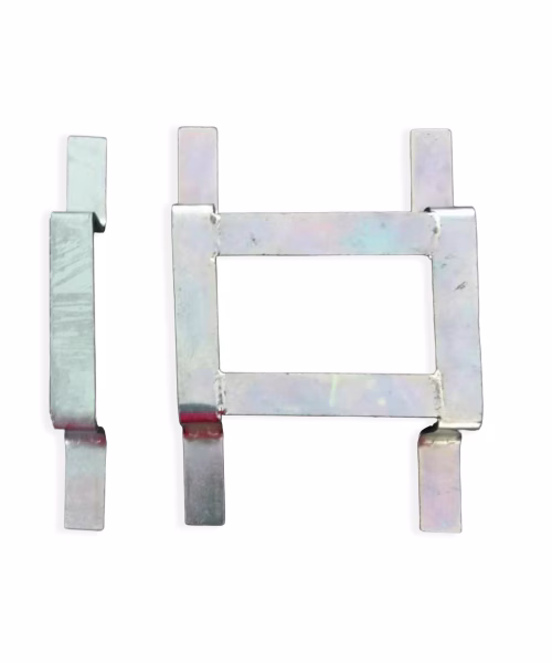 Connecteur tapis protection COBATrack en acier durable pour liaison de plaques de roulage.